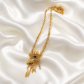 Mystic Gaze Drip Pendant Necklace