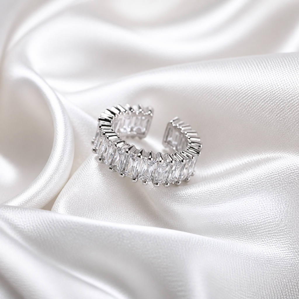 Celeste Crystal Eternity Ring