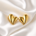 Amora Sculpted Heart Earrings