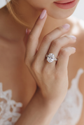 Elara Oval Radiance Statement Ring