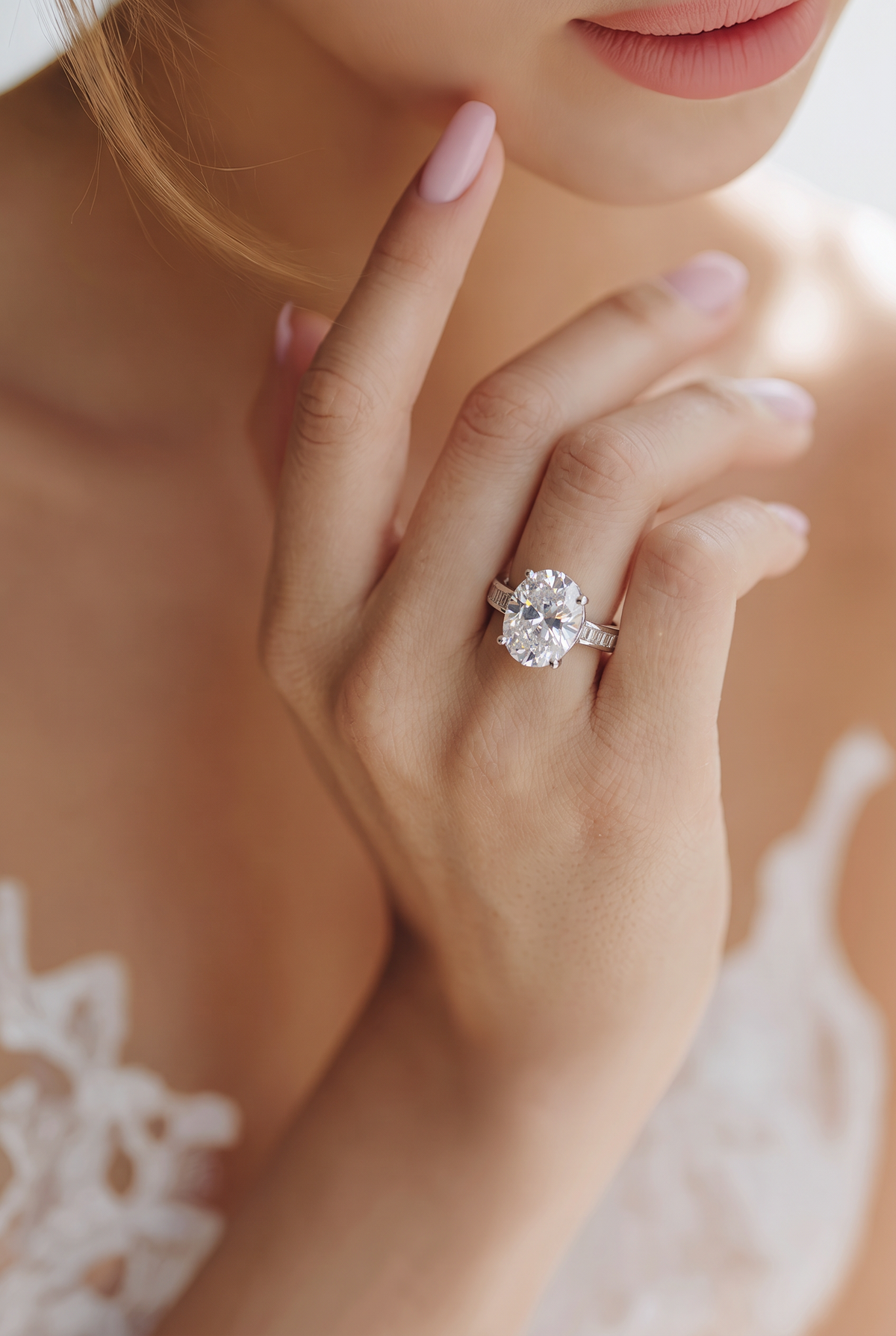 Elara Oval Radiance Statement Ring