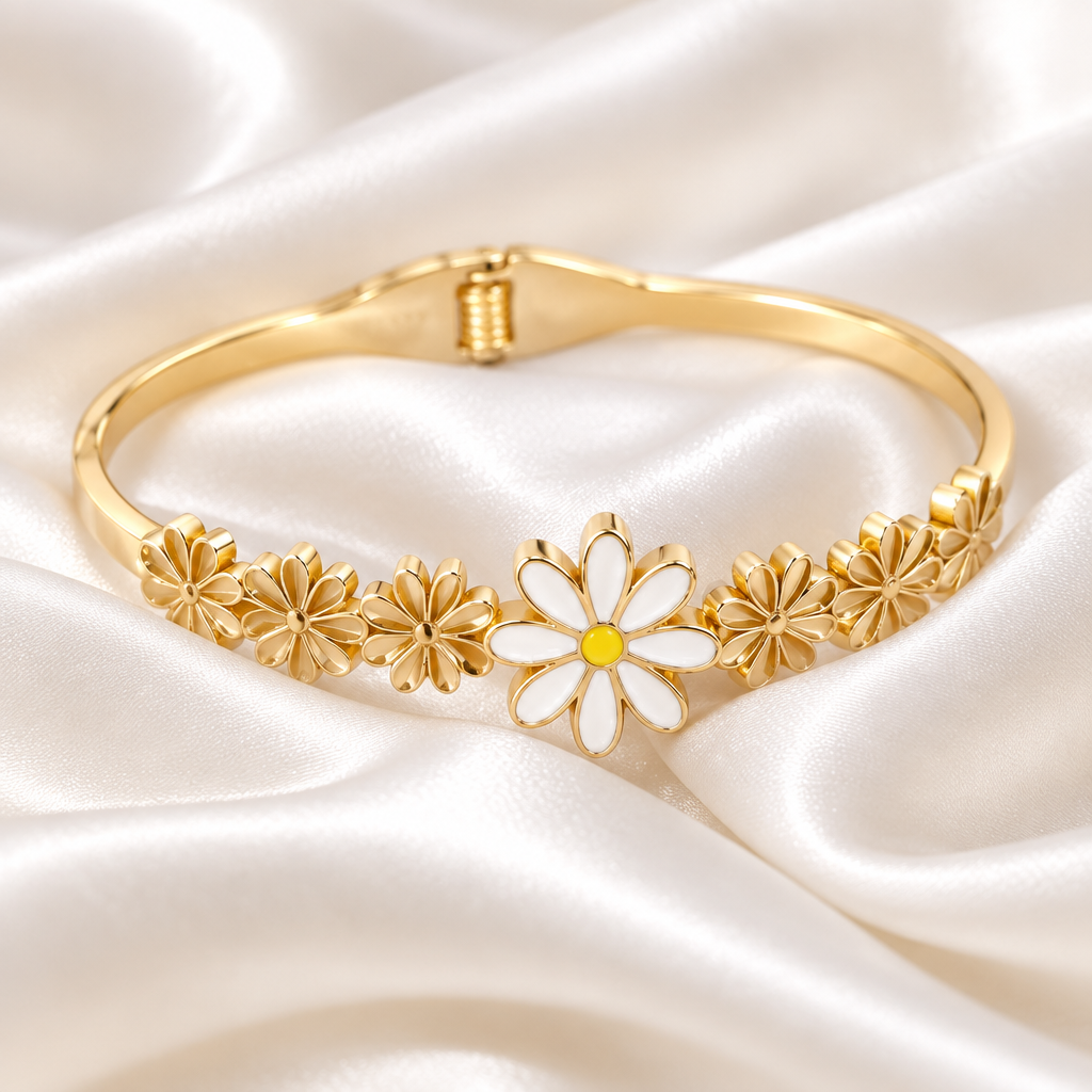 Daisy Dream Gold Bangle
