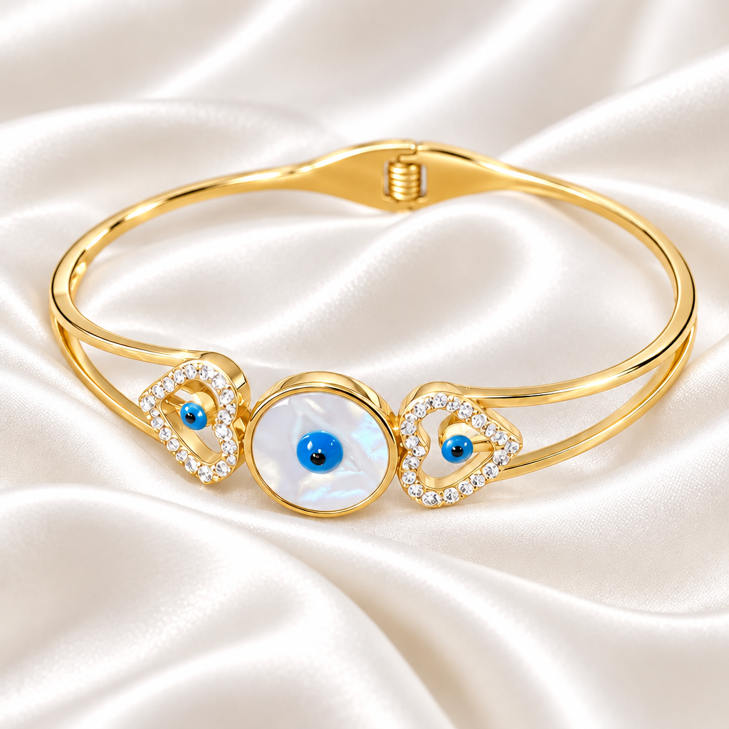 Celestial Eye Crystal Bangle