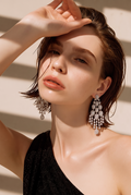 Celeste Crystal Chandelier Earrings